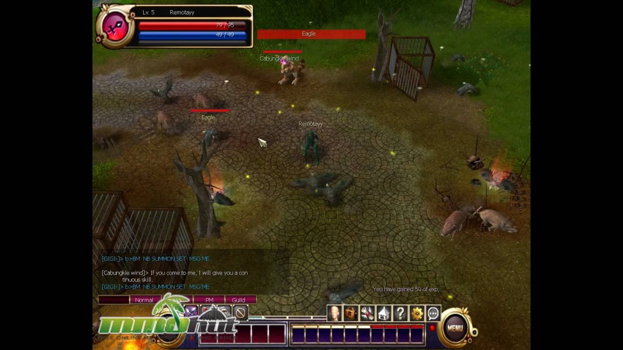 Gameplay de WYD